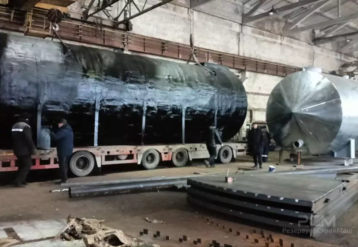 Изготовление партии горизонтальных резервуаров РГС